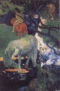 Paul Gauguin The White Horse oil painting artist